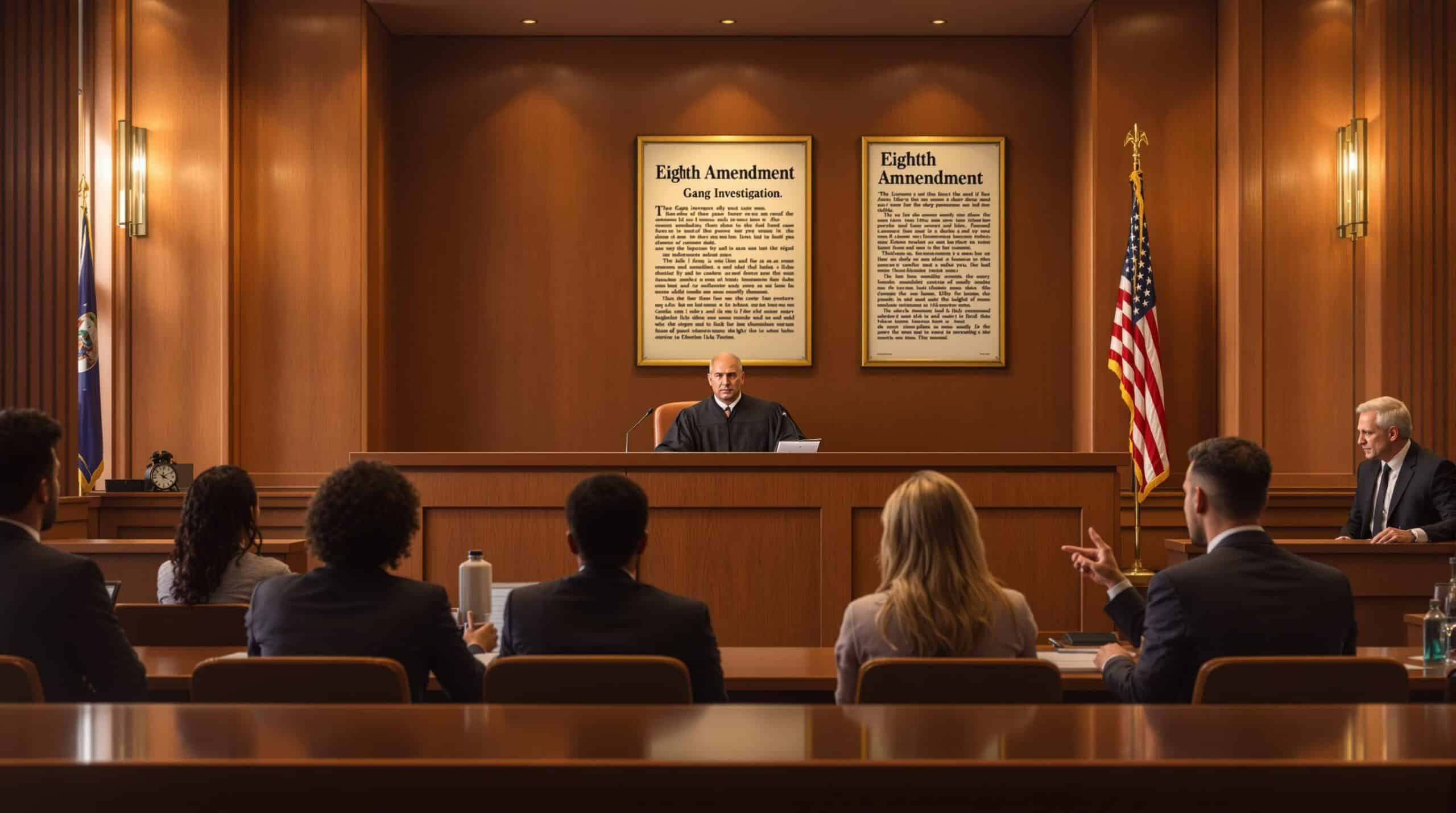 8th Amendment Challenges in Gang Investigations