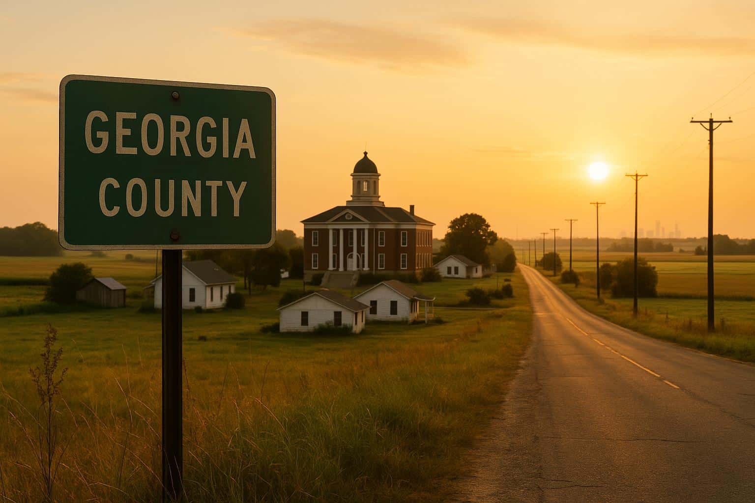 Georgia Prison Admissions by County 2025