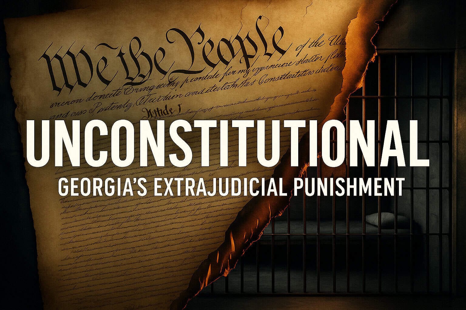 UNCONSTITUTIONAL: Georgia’s Extrajudicial Punishment