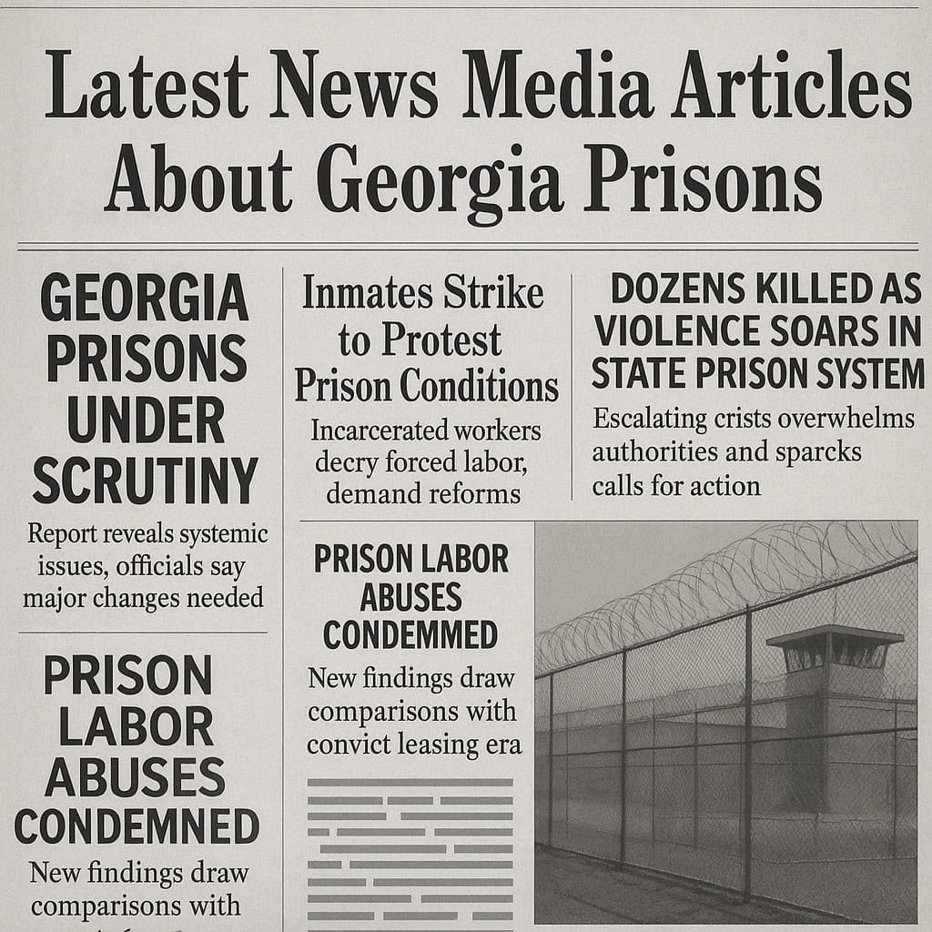 Inmates share their stories and reform demands amidst increasing violence and systemic issues in Georgia prisons, highlighting the urgent need for prison labor reform and improved conditions for incarcerated workers.