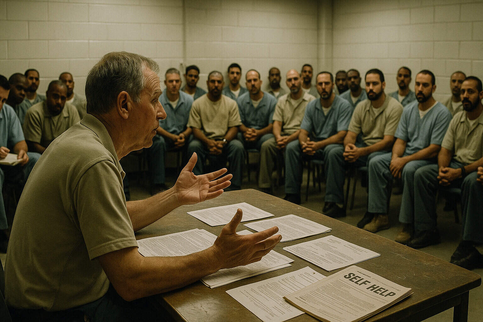 Illustration for the story: The Seven-Year Promise: Four Decades Behind Georgia's Broken Parole System