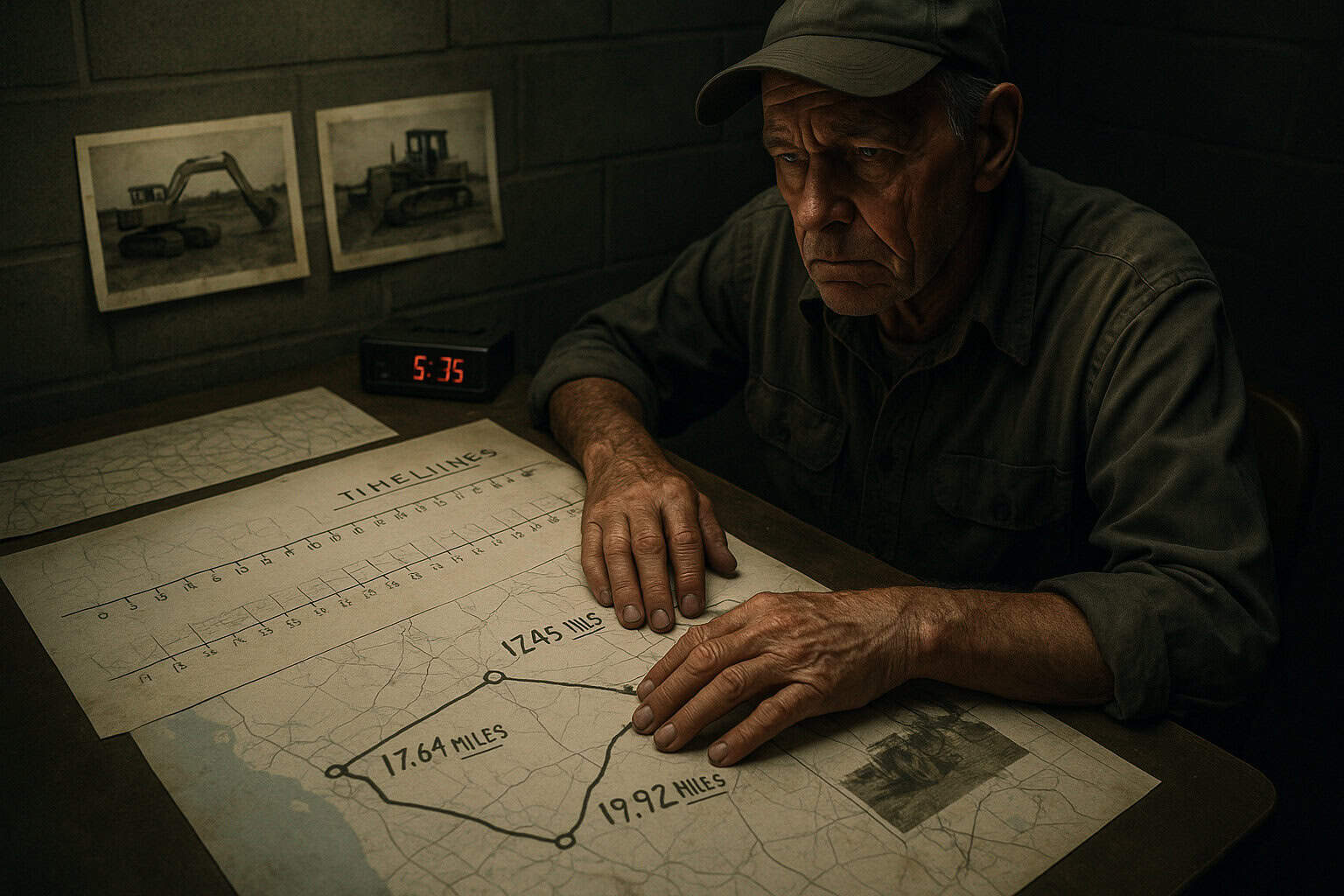 Illustration for the story: Time Doesn't Lie