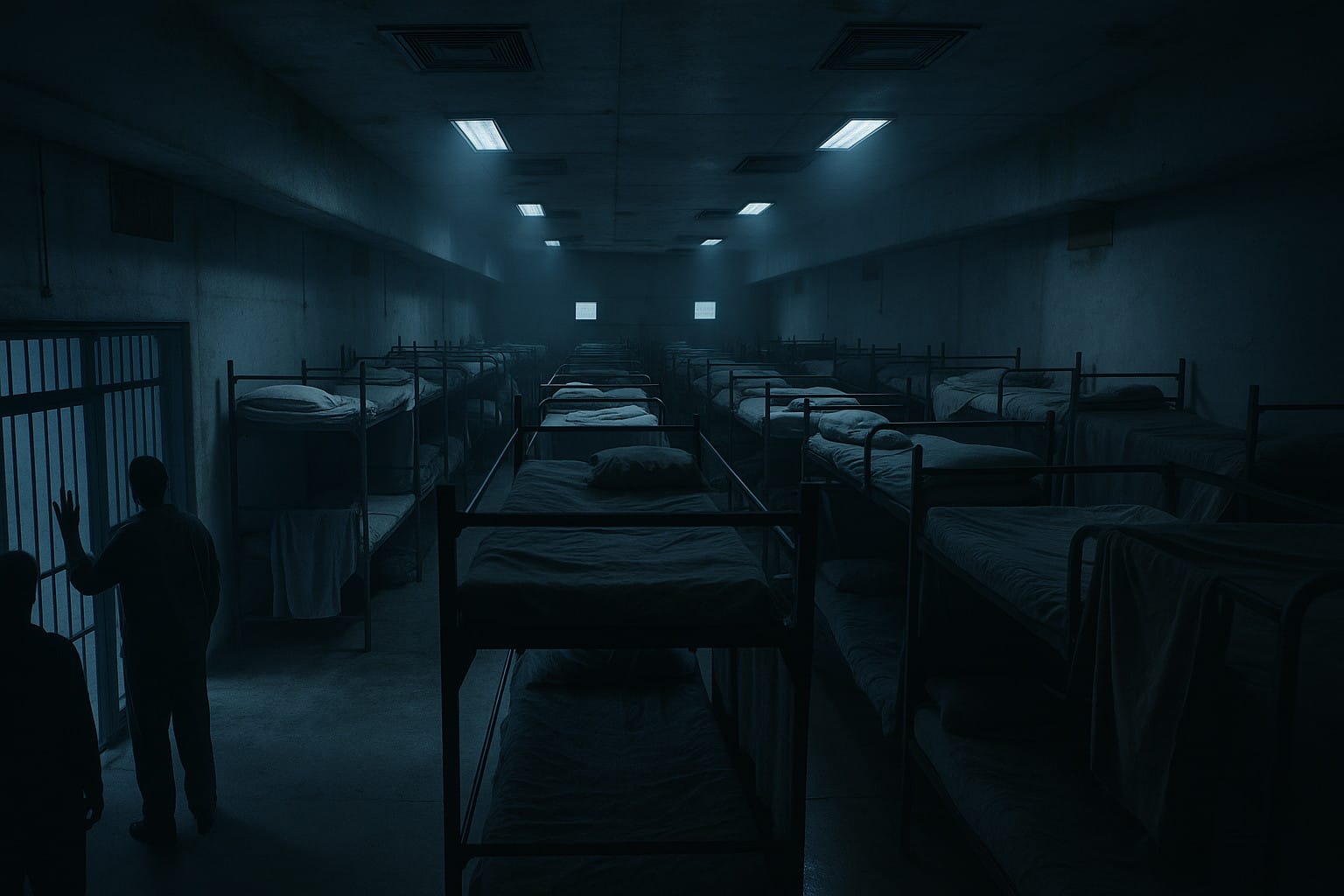 Illustration for the story: COVID-19 in Georgia Prisons
