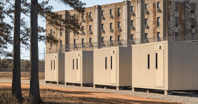 The Swing Space That Wasn't: 524 New Beds, a Border-Wall Family, and No Contract Georgia Will Show
