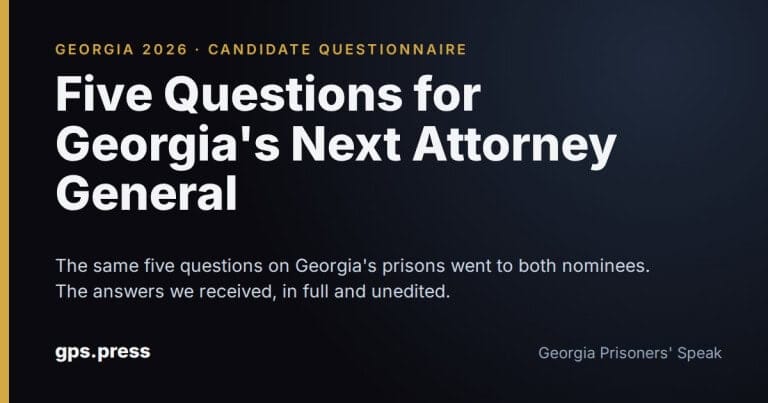 Five Questions for Georgia's Next Attorney General