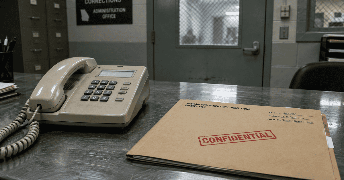 The Warden Shall Notify: Who Georgia's Prisons Keep in the Dark, and the Law That Lets Them