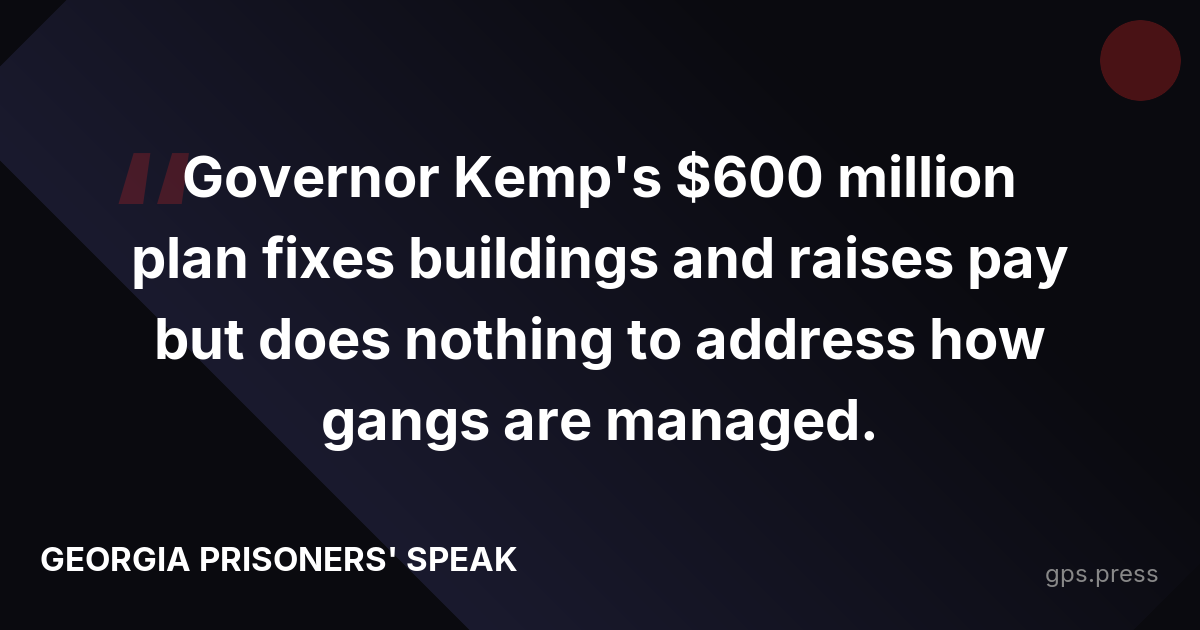 Arizona's gang separation program cut violence by over 50% among gang members